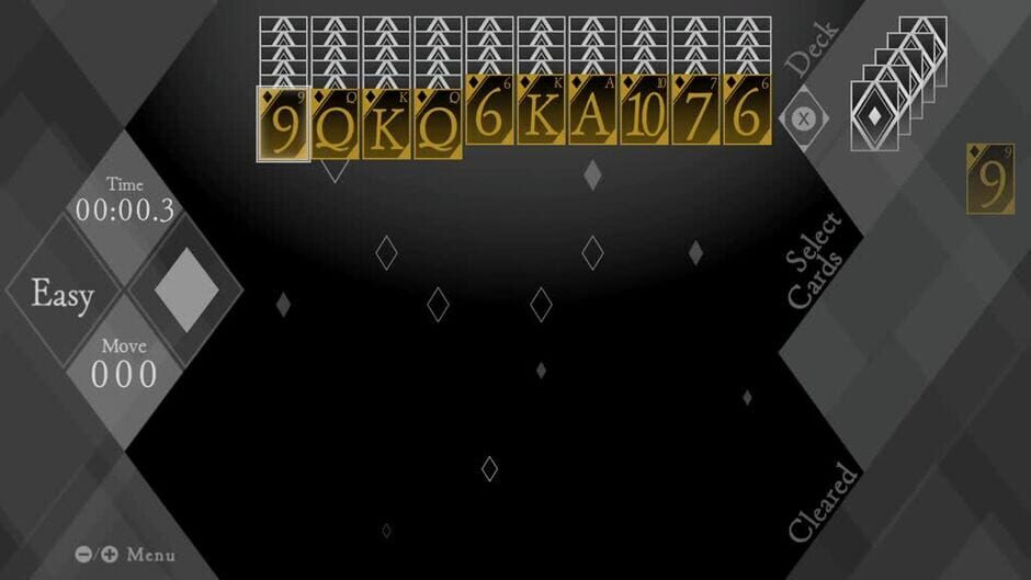 SpiderSolitaire Black screenshot