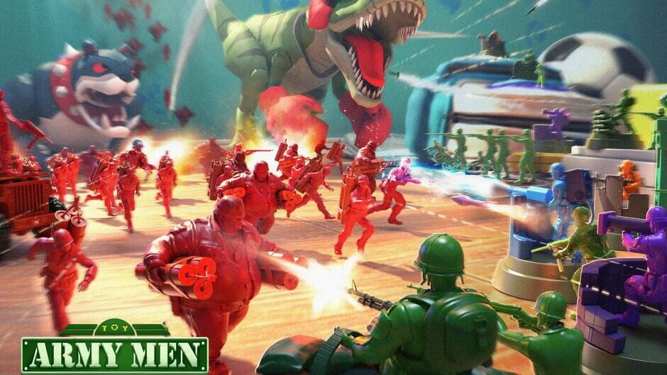 สกรีนช็อตจาก Toy Army Men: Defense (รูปที่ 4)