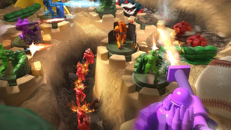 สกรีนช็อตจาก Toy Army Men: Defense (รูปที่ 5)
