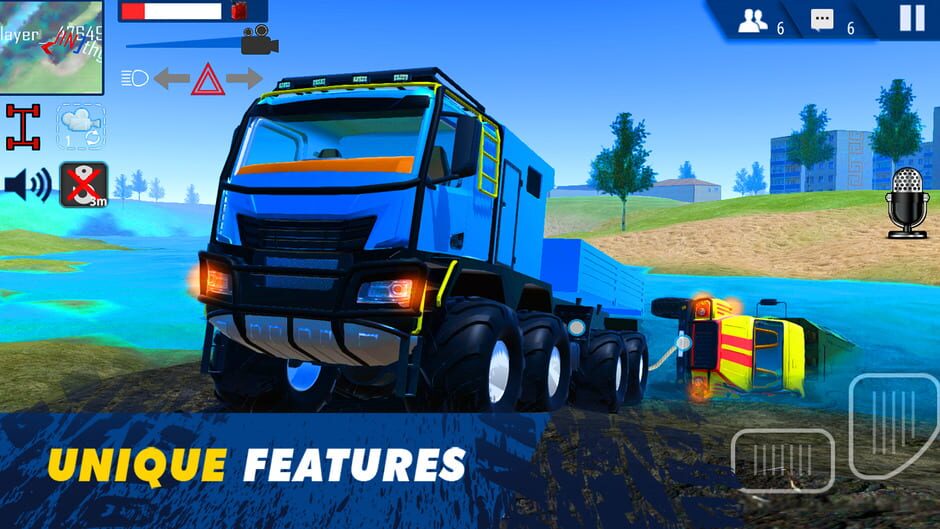 สกรีนช็อตจาก Offroad Simulator Online 4x4 (รูปที่ 2)