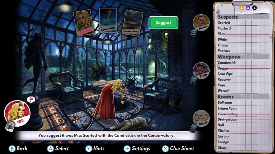 Clue Screenshot