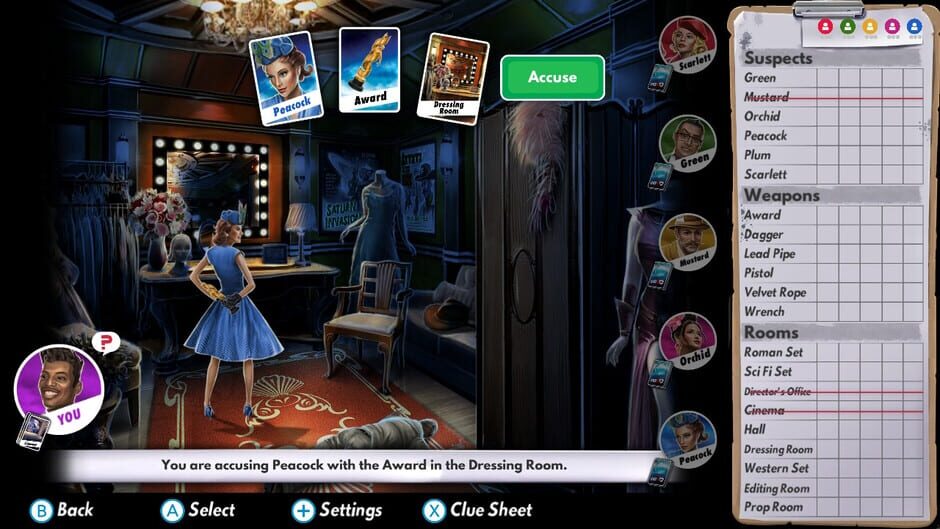 Clue Screenshot