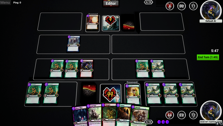 Death Trading Card Game Screenshot