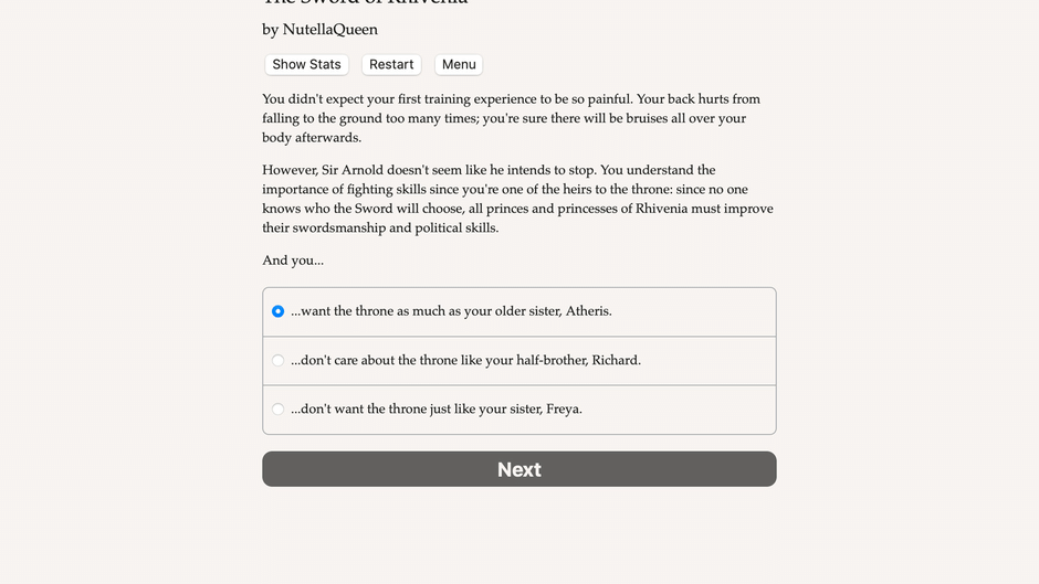 The Sword of Rhivenia Screenshot