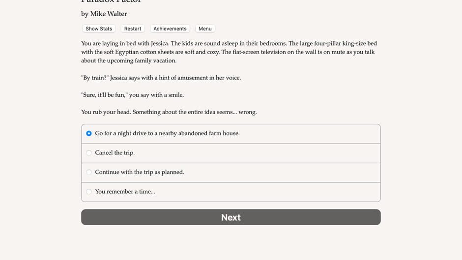 Paradox Factor Screenshot