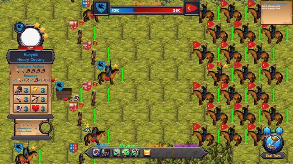Hunyadi Strategy Screenshot