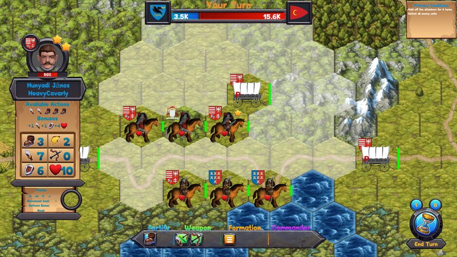 Hunyadi Strategy Screenshot