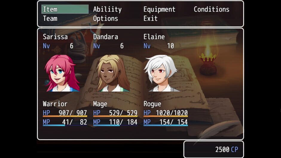 Sarrisa and the Legendary Sword Screenshot