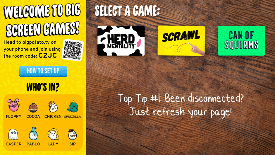 Big Screen Games: Pack 1 Screenshot