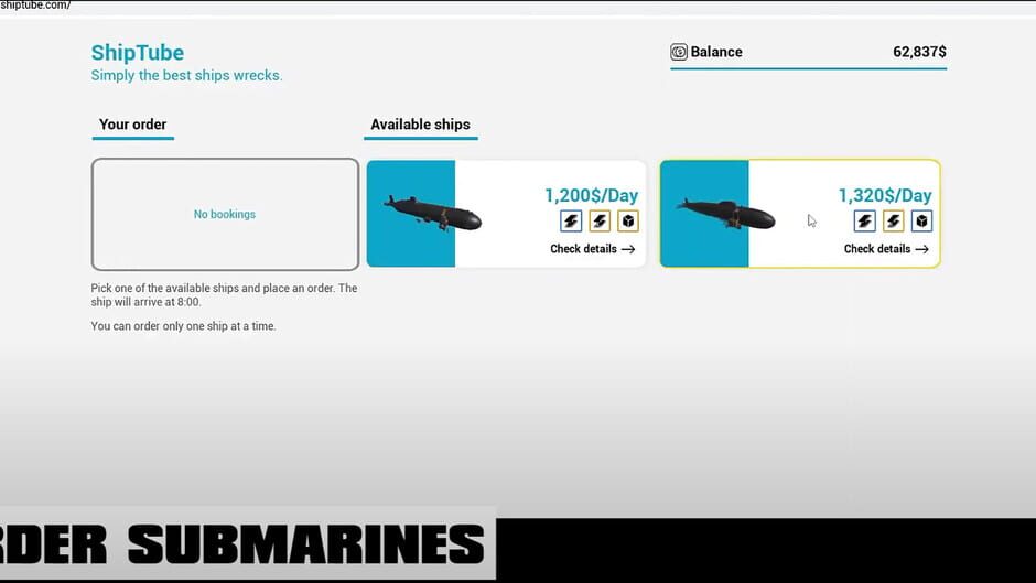 Ship Graveyard Simulator: Submarines Screenshot