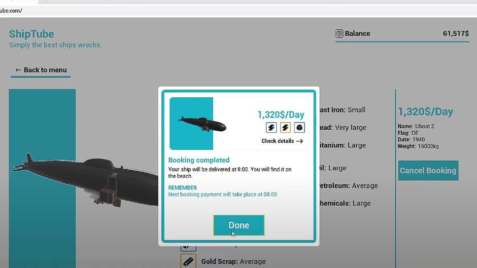 Ship Graveyard Simulator: Submarines Screenshot