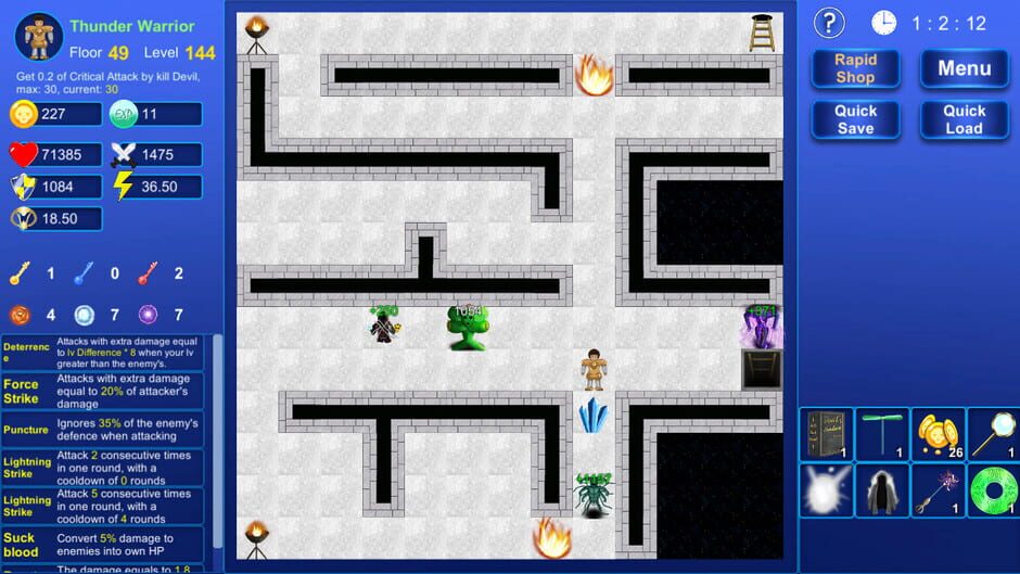 Magic Tower: Destroy the Wormhole Screenshot