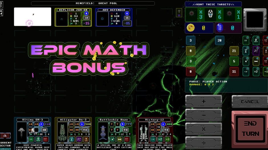 สกรีนช็อตจาก Star Math: Interstellar Rogue 2 (รูปที่ 3)