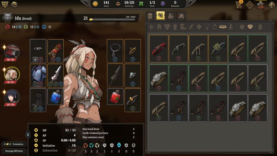 Gordian Quest Screenshot