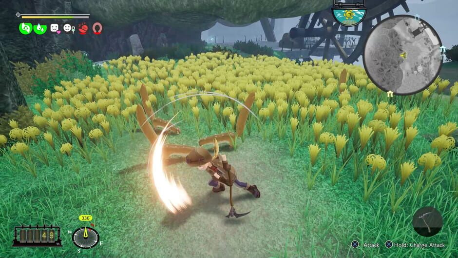 Screenshot Made in Abyss: Binary Star Falling into Darkness