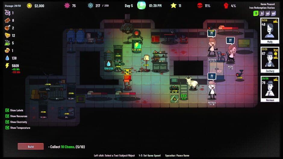 Rogue AI Simulator Screenshot