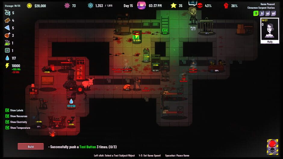 Rogue AI Simulator Screenshot