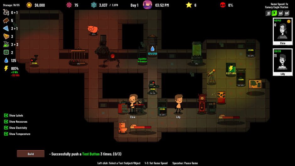 Rogue AI Simulator Screenshot