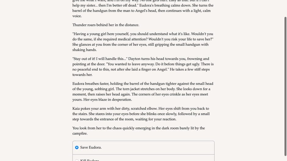 Grey Eyes of Death Screenshot