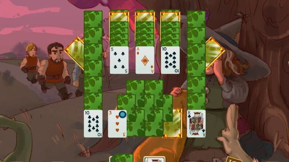 สกรีนช็อตจาก Sweet Solitaire: School Witch 2 (รูปที่ 3)