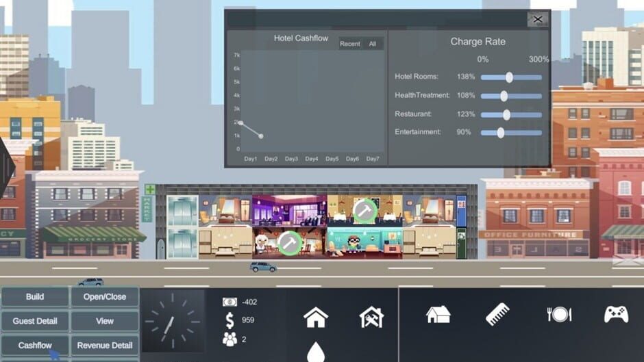 Hotel Manager Simulator screenshot