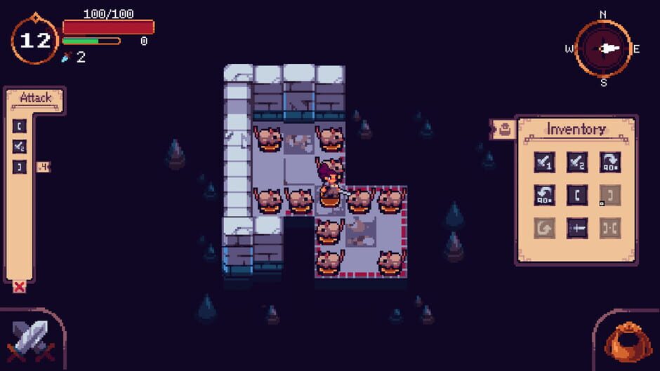 Programmer Dungeon Knightress Screenshot