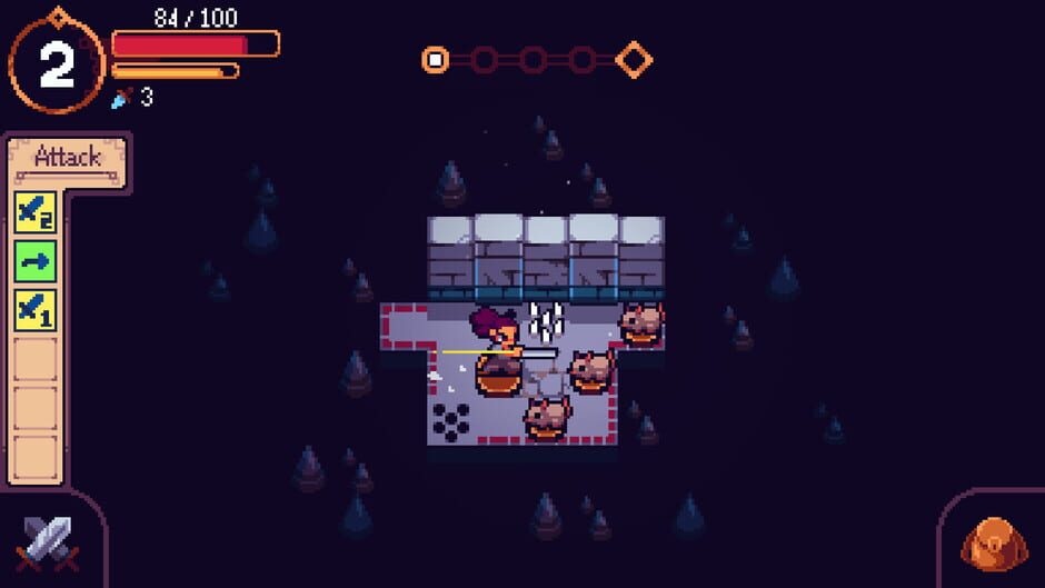Programmer Dungeon Knightress Screenshot