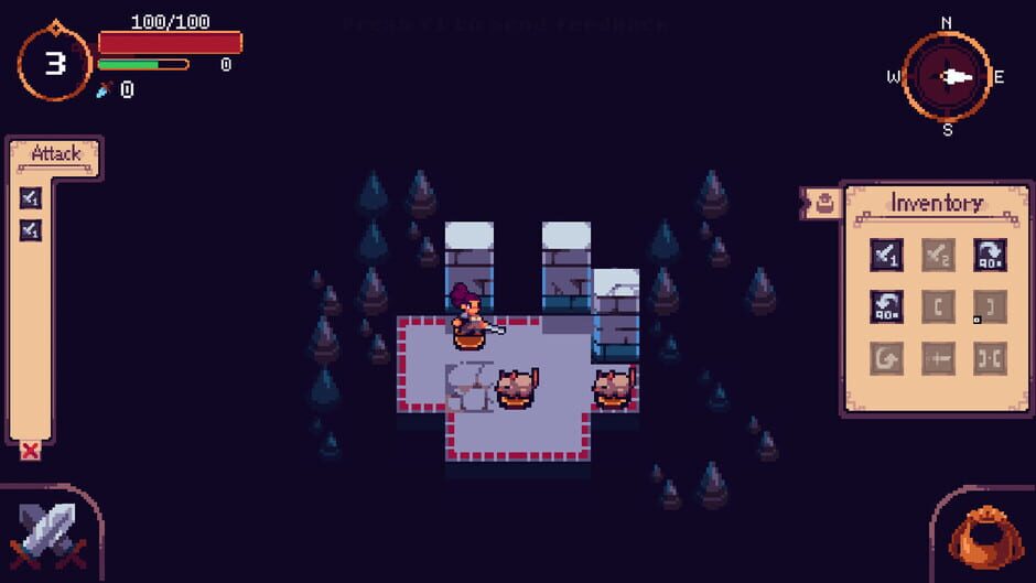 Programmer Dungeon Knightress Screenshot