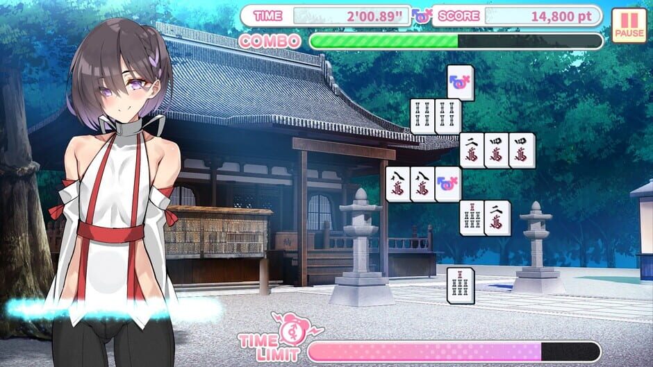 Otoko Cross: Pretty Boys Mahjong Solitaire Screenshot