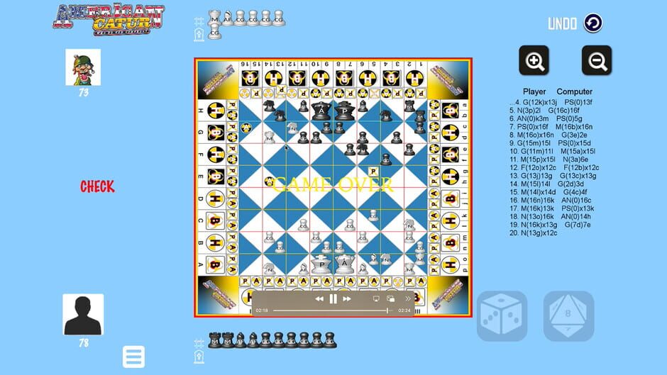 American Catur Screenshot