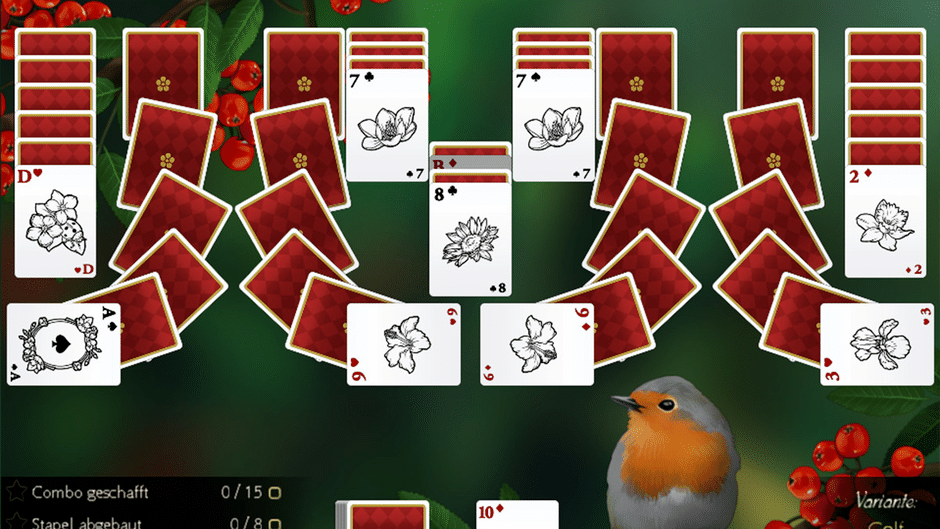 Solitaire: Beautiful Garden Season Screenshot
