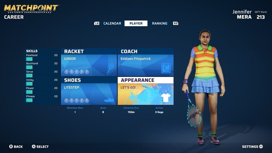 Matchpoint: Tennis Championships - Legends Edition Screenshot