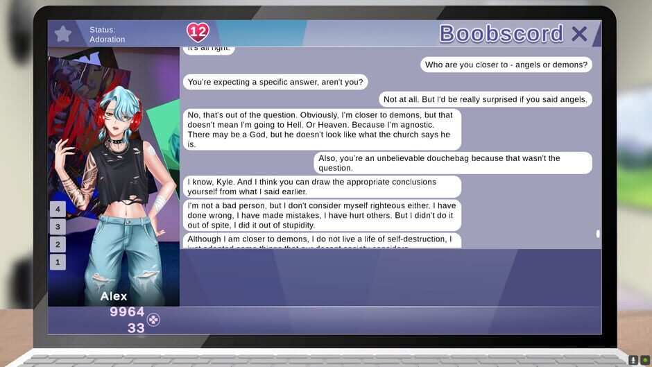 Gamer Girls: Dating Sim Screenshot