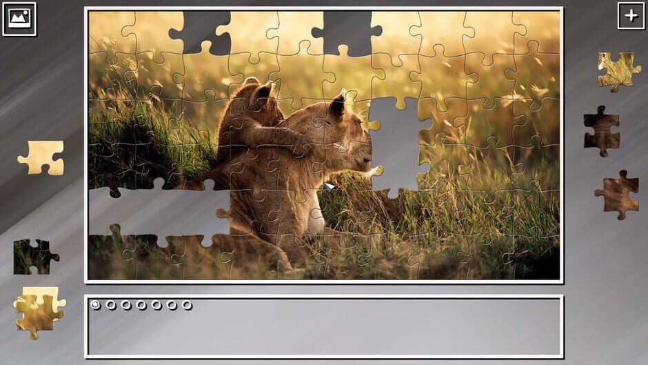 สกรีนช็อตจาก Super Jigsaw Puzzle: Generations - Big Cats 2 (รูปที่ 3)