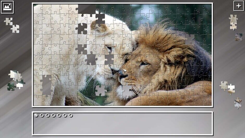 สกรีนช็อตจาก Super Jigsaw Puzzle: Generations - Big Cats 2 (รูปที่ 5)