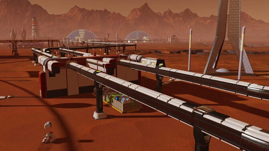 Surviving Mars: Martian Express Screenshot