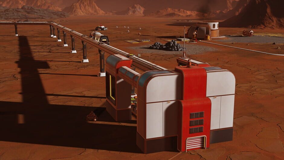Surviving Mars: Martian Express Screenshot