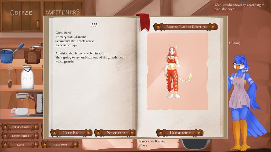 Birb Café Screenshot