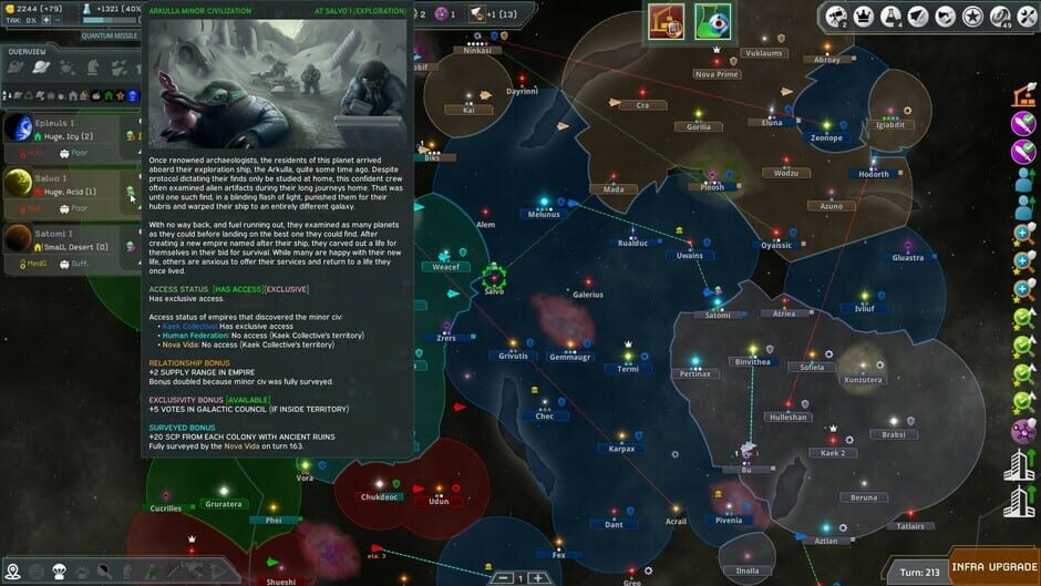 Interstellar Space: Genesis - Evolving Empires Screenshot