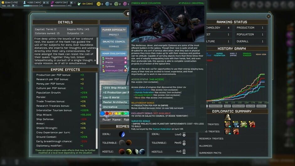 Interstellar Space: Genesis - Evolving Empires Screenshot