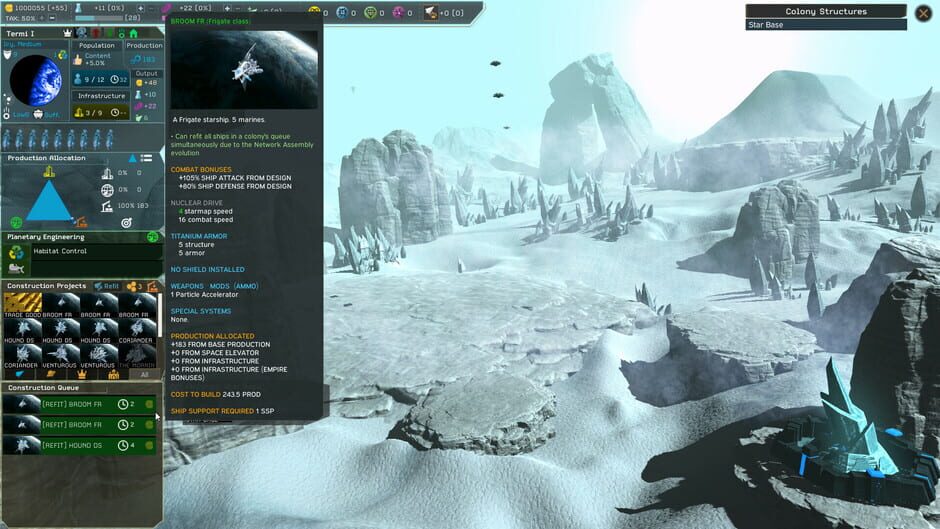 Interstellar Space: Genesis - Evolving Empires Screenshot