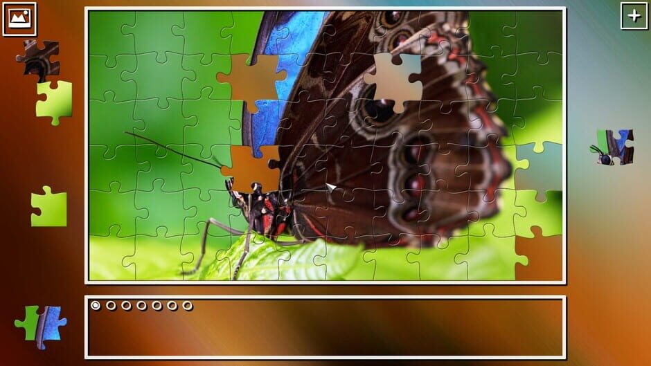 สกรีนช็อตจาก Super Jigsaw Puzzle: Generations - Butterflies (รูปที่ 6)