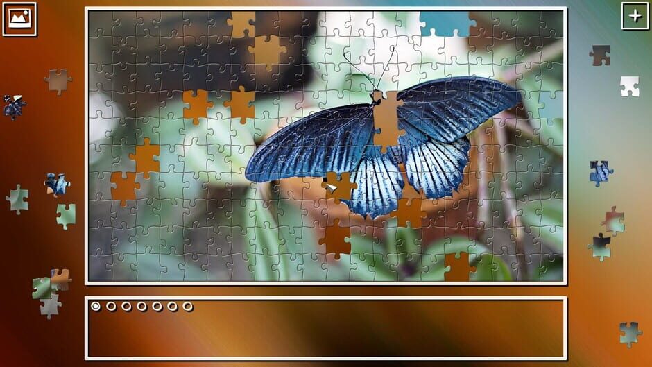 สกรีนช็อตจาก Super Jigsaw Puzzle: Generations - Butterflies (รูปที่ 7)