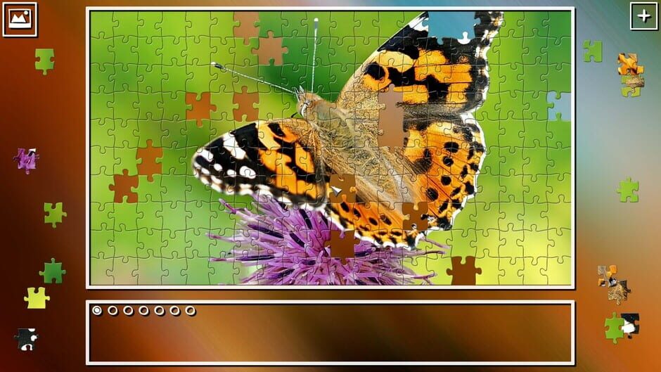 สกรีนช็อตจาก Super Jigsaw Puzzle: Generations - Butterflies (รูปที่ 5)