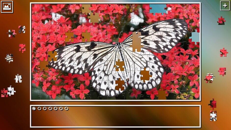 สกรีนช็อตจาก Super Jigsaw Puzzle: Generations - Butterflies (รูปที่ 9)