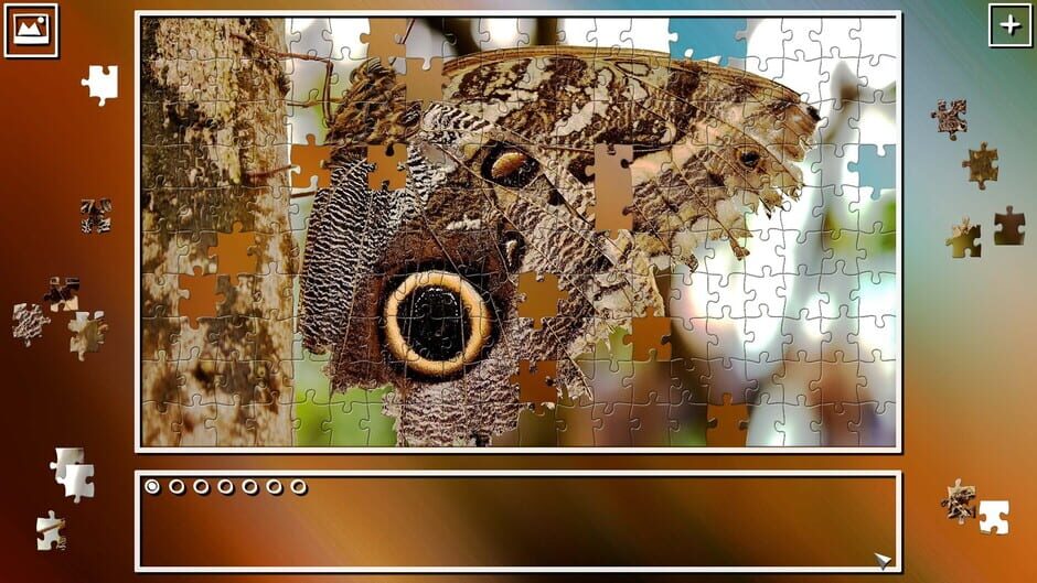 สกรีนช็อตจาก Super Jigsaw Puzzle: Generations - Butterflies (รูปที่ 11)