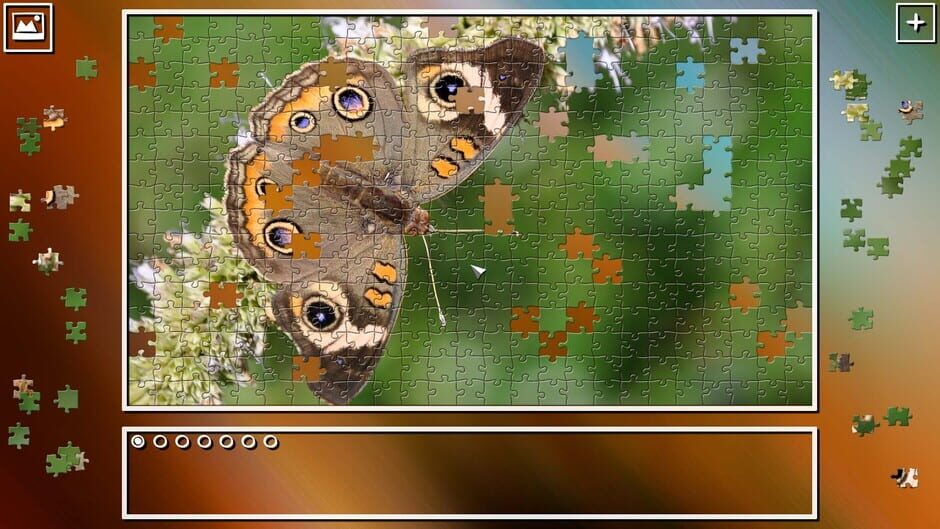 สกรีนช็อตจาก Super Jigsaw Puzzle: Generations - Butterflies (รูปที่ 10)