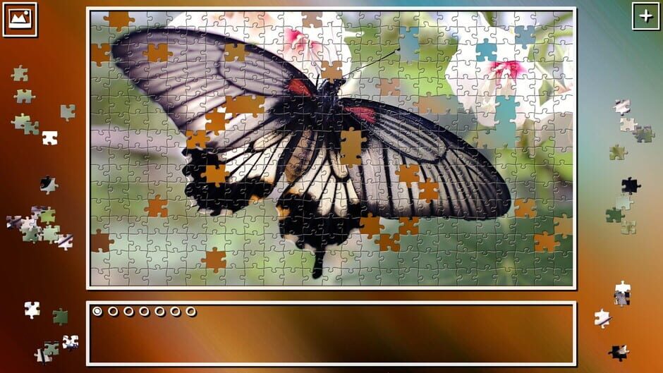 สกรีนช็อตจาก Super Jigsaw Puzzle: Generations - Butterflies (รูปที่ 12)