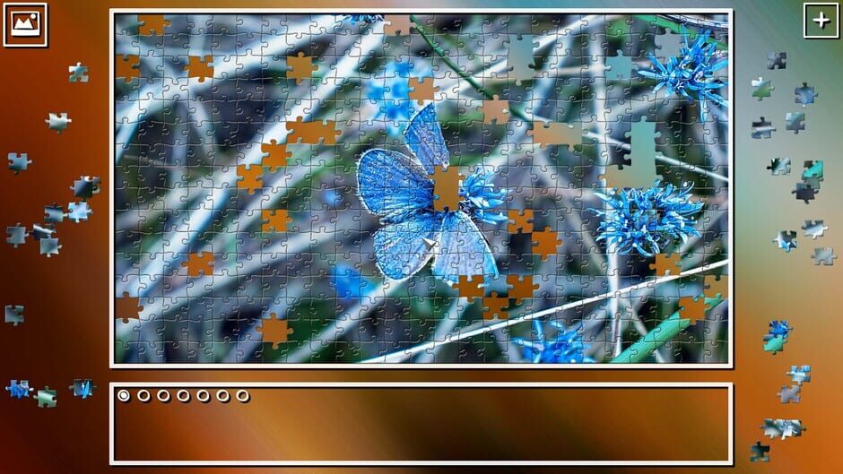 สกรีนช็อตจาก Super Jigsaw Puzzle: Generations - Butterflies (รูปที่ 8)