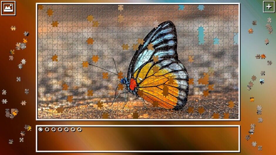 สกรีนช็อตจาก Super Jigsaw Puzzle: Generations - Butterflies (รูปที่ 17)